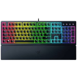 Razer Ornata V3 Wired Gaming Keyboard RGB, Mecha Membrane Switch, DE, Black