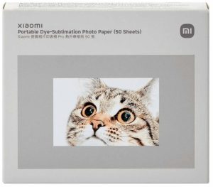 Xiaomi Portable Dye-Sublimation Photo Paper 50x76mm (50 Sheets)