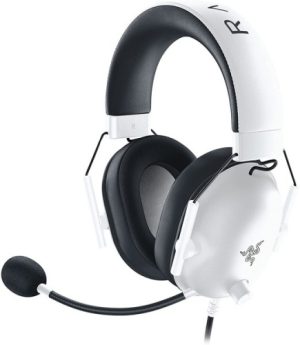 Razer BlackShark V2 X Wired Gaming Headset, White