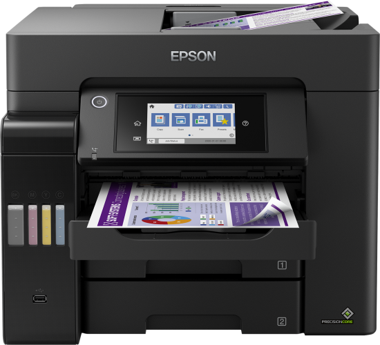 Epson EcoTank L6570 Printer Inkjet Colour MFP A4 32 ppm USB Wi-Fi Ethernet LAN
