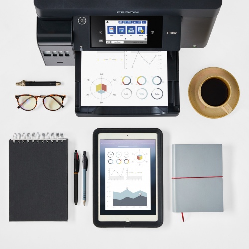 Epson EcoTank L6570 Printer Inkjet Colour MFP A4 32 ppm USB Wi-Fi Ethernet LAN - Image 3