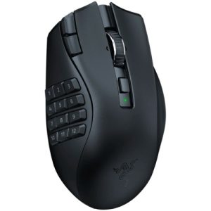 Razer Naga V2 HyperSpeed Wireless Gaming Mouse RF Wireless+Bluetooth, 30000 DPI, Black
