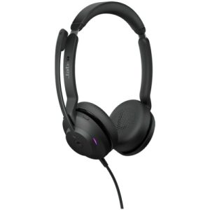 Jabra Evolve2 30 SE MS Stereo Wired Headset, USB-C/USB-A, Black
