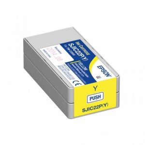 Epson SJIC22P(Y) (C33S020604) Ink Cartridge, Yellow