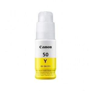 Canon GI-50Y (3405C001) Ink Refill Bottle, Yellow
