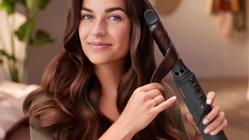 Philips 7000 Series Air Styler BHA715/00 Hair styling brush, Grey/Pink - Image 7