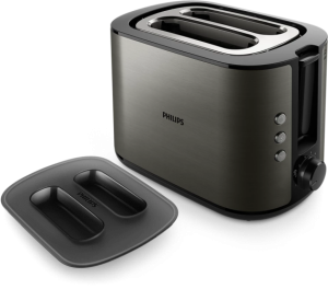 Philips Viva Collection HD2651/80 Toaster, 950 W, Titanium
