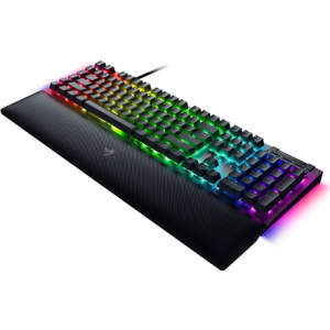 Razer BlackWidow V4 Wired Gaming keyboard, RGB LED, USB QWERTY, US, Yellow Switch, Black