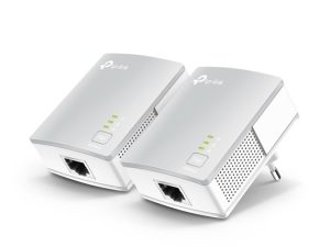 TP-Link TL-PA4010 KIT AV600 Powerline Starter Kit Ethernet LAN Adapter Kit