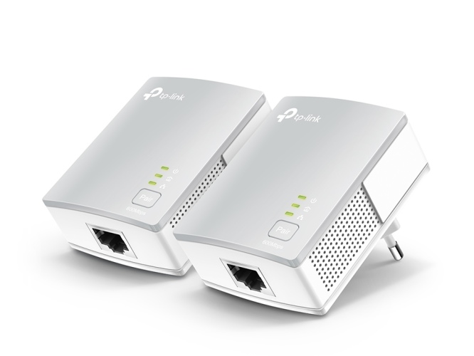 TP-Link TL-PA4010 KIT AV600 Powerline Starter Kit Ethernet LAN Adapter Kit