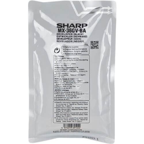 Sharp MX-36GVBA (MX36GVBA) Developer Black