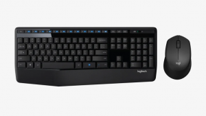 Logitech MK345 Combo Wireless Keyboard + Mouse, US, Black