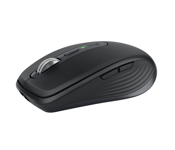 Logitech MX Anywhere 3S Mouse - RF Wireless + Bluetooth, Laser, 8000 DPI, Graphite - Image 3
