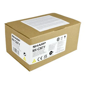 Sharp MX-C36TY (MXC36TY) Toner Cartridge, Yellow