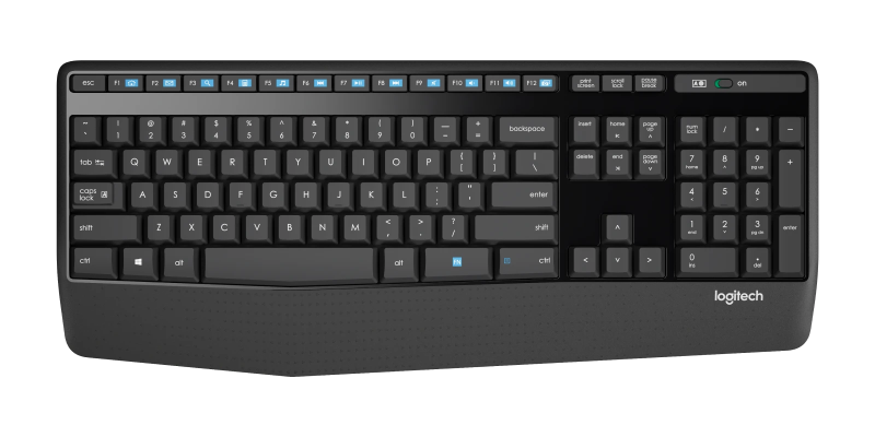 Logitech MK345 Combo Wireless Keyboard + Mouse, US, Black - Image 3