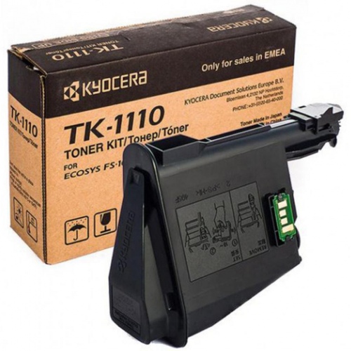 Kyocera TK-1110 (1T02M50NX1) Toner Cartridge, Black