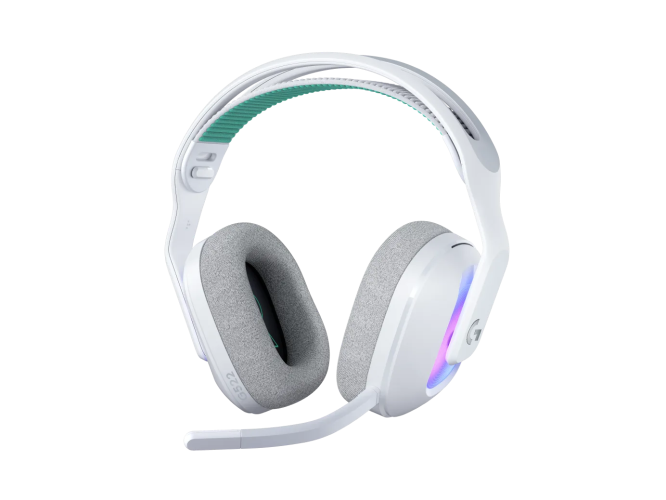 Logitech G522 Lightspeed Wireless Gaming Headset, Bluetooth, White