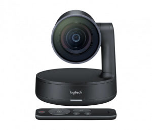 Logitech Rally Camera Premium PTZ Video Conference Camera, Ultra-HD, Black
